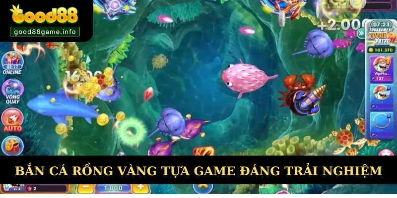 Bắn cá rồng vàng tựa game hấp dẫn đáng trải nghiệm