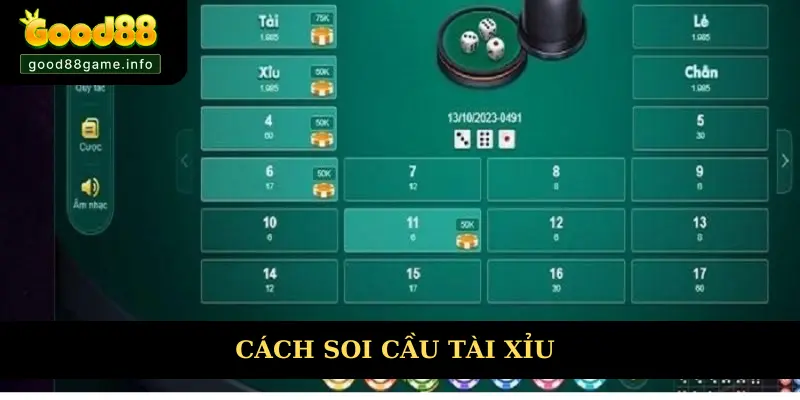 Cách Soi Cầu Tài Xỉu Siêu Chuẩn Giúp Tay Cược Good88 Ăn Thưởng Lớn