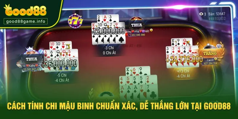 Cách Tính Chi Mậu Binh Chuẩn Xác, Dễ Thắng Lớn Tại Good88