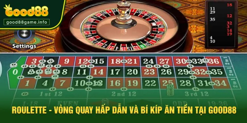 Roulette - Vòng Quay Hấp Dẫn Và Bí Kíp Ăn Tiền Tại Good88