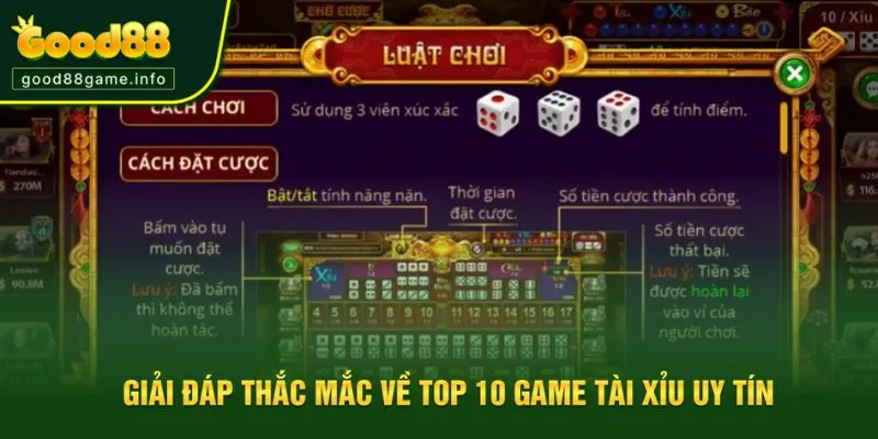 Hiểu rõ các vướng mắc khi tham gia game tài xỉu